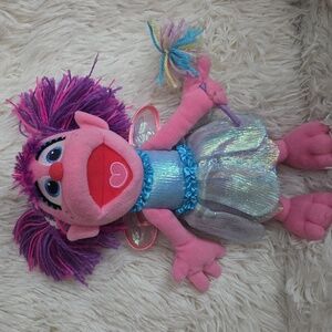 Sesame Street Pink and Purple Fairy Plush